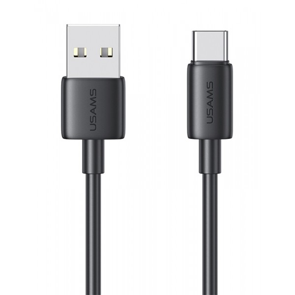 USAMS καλώδιο USB-C σε USB US-SJ708, 18W, 480Mbps, 1m, μαύρο - USAMS