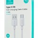 USAMS καλώδιο USB-C σε USB US-SJ708, 3A, 480Mbps, 1m, λευκό