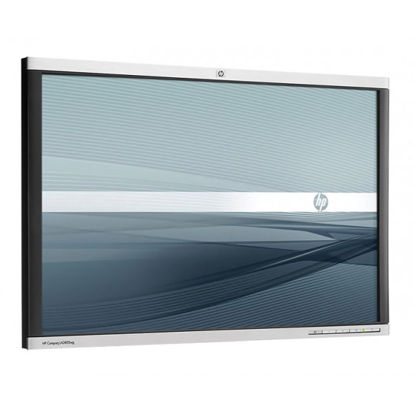 HP used οθόνη LA2405wg LCD, 24" 1920x1200, VGA/DVI/DisplayPort, χωρίς βάση, Grade A - Used Οθόνες PC