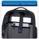 ARCTIC HUNTER τσάντα πλάτης B00682 με θήκη laptop 15.6", USB, λουκέτο TSA, 23.5L, μαύρη