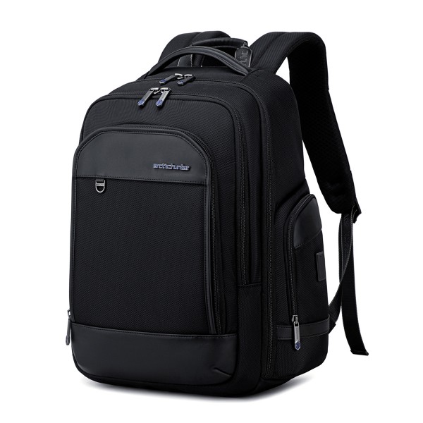ARCTIC HUNTER τσάντα πλάτης B00683 με θήκη laptop 15.6", USB, 20.5L, μαύρη - Τσάντες - Πορτοφόλια