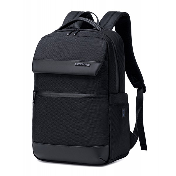 ARCTIC HUNTER τσάντα πλάτης B00671 με θήκη laptop 15.6", 16L, μαύρη - ARCTIC HUNTER