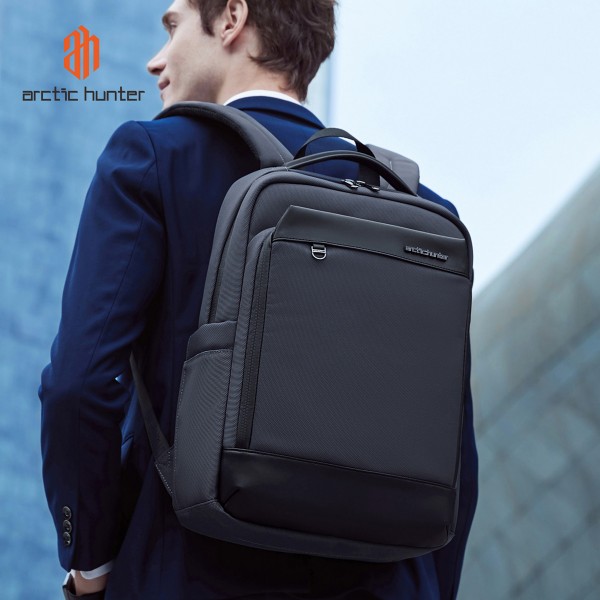ARCTIC HUNTER τσάντα πλάτης B00672 με θήκη laptop 15.6", 15L, γκρι - Τσάντες - Πορτοφόλια