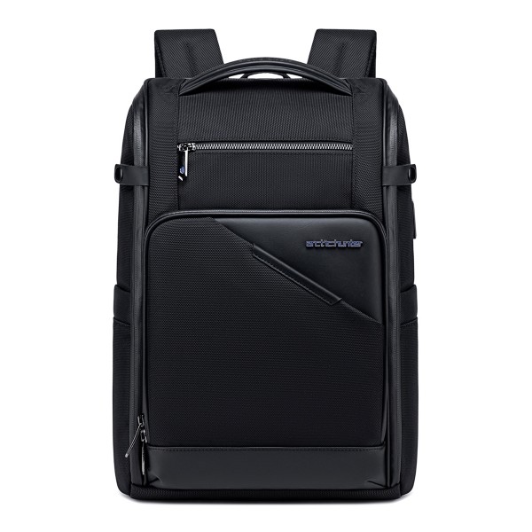 ARCTIC HUNTER τσάντα πλάτης B00675 με θήκη laptop 15.6", USB, 15L, μαύρη