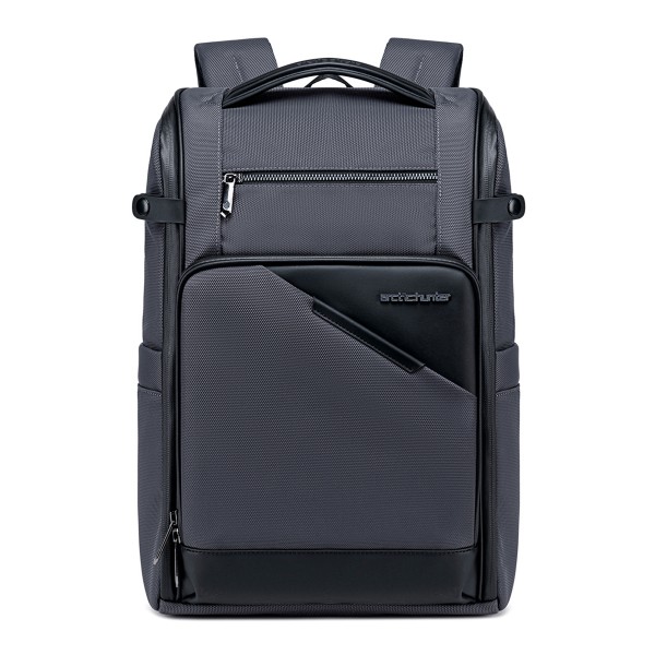 ARCTIC HUNTER τσάντα πλάτης B00675 με θήκη laptop 15.6", USB, 15L, γκρι