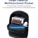 ARCTIC HUNTER τσάντα Crossbody XB00678, 2.4L, μαύρη