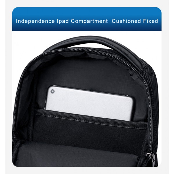 ARCTIC HUNTER τσάντα Crossbody XB00678, 2.4L, μαύρη