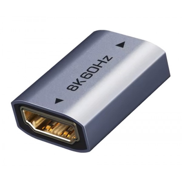 CABLETIME αντάπτορας HDMI CT-HEF8K-AG, 8K/60Hz, 4K/120Hz, 48 Gbps, γκρι - Σύγκριση Προϊόντων