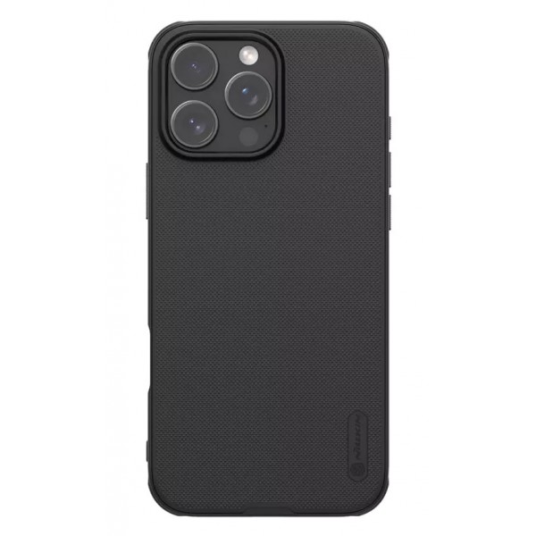 NILLKIN θήκη Super Frosted Shield Pro για iPhone 16 Pro, μαύρη - NILLKIN