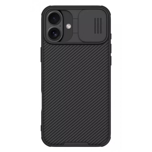 NILLKIN θήκη CamShield Pro για iPhone 16, μαύρη - NILLKIN