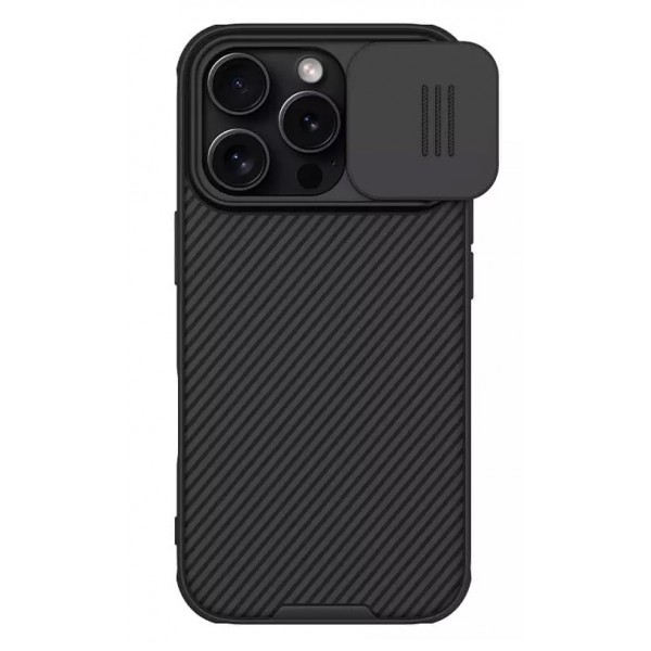 NILLKIN θήκη CamShield Pro για iPhone 16 Pro, μαύρη - NILLKIN