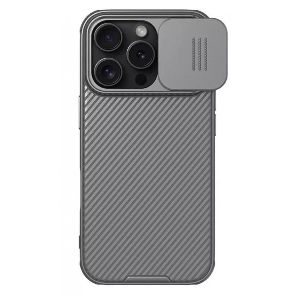 NILLKIN θήκη CamShield Pro για iPhone 16 Pro, γκρι - NILLKIN