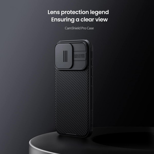 NILLKIN θήκη CamShield Pro για iPhone 16 Pro Max, γκρι