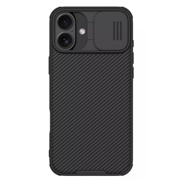 NILLKIN θήκη CamShield Pro Magnetic για iPhone 16 Plus, μαύρη - NILLKIN