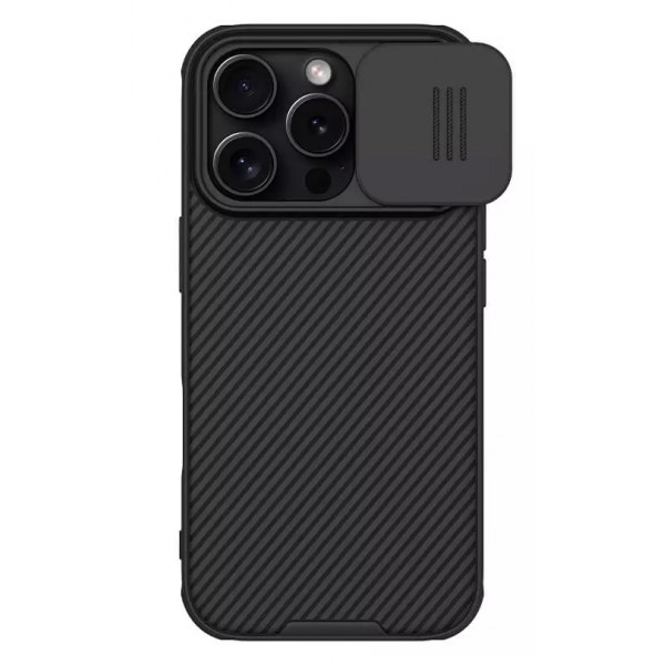 NILLKIN θήκη CamShield Pro Magnetic για iPhone 16 Pro, μαύρη - NILLKIN