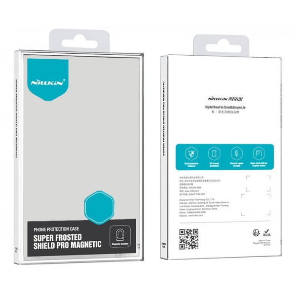 NILLKIN θήκη Super Frosted Shield Pro Magnetic για Google Pixel 9 Pro XL, μαύρη