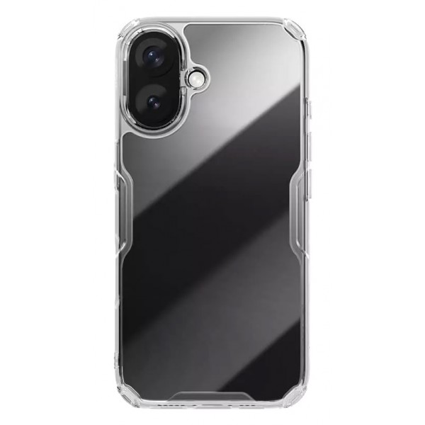 NILLKIN θήκη Nature TPU Pro για iPhone 16 Plus, διάφανη - NILLKIN