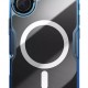 NILLKIN θήκη Nature TPU Pro Magnetic για iPhone 16, διάφανη-μπλε