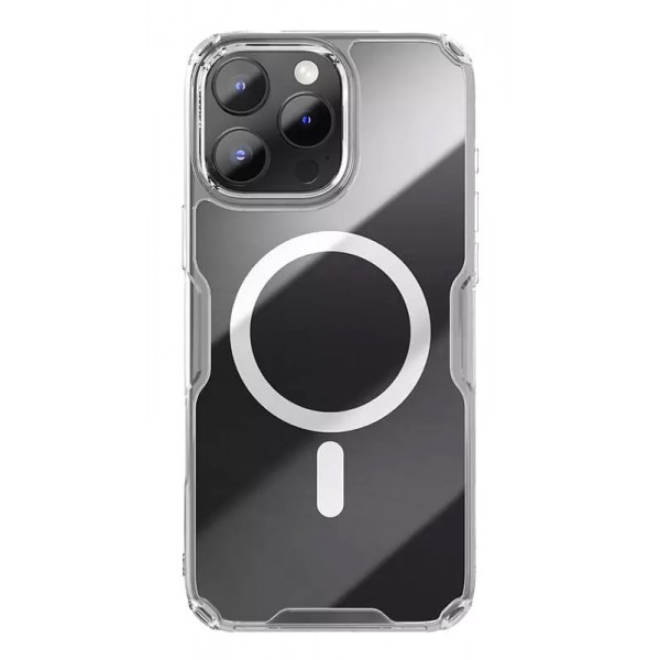 NILLKIN θήκη Nature TPU Pro Magnetic για iPhone 16 Pro, διάφανη - NILLKIN