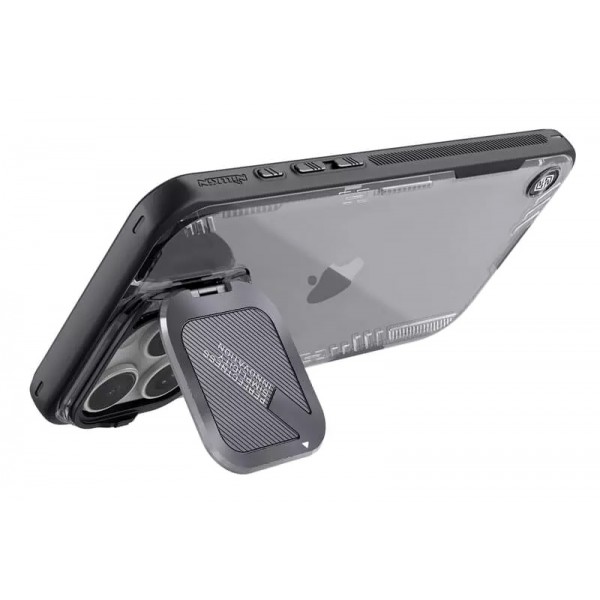 NILLKIN θήκη Iceblade Prop για iPhone 16 Pro, διάφανη-μαύρη - NILLKIN