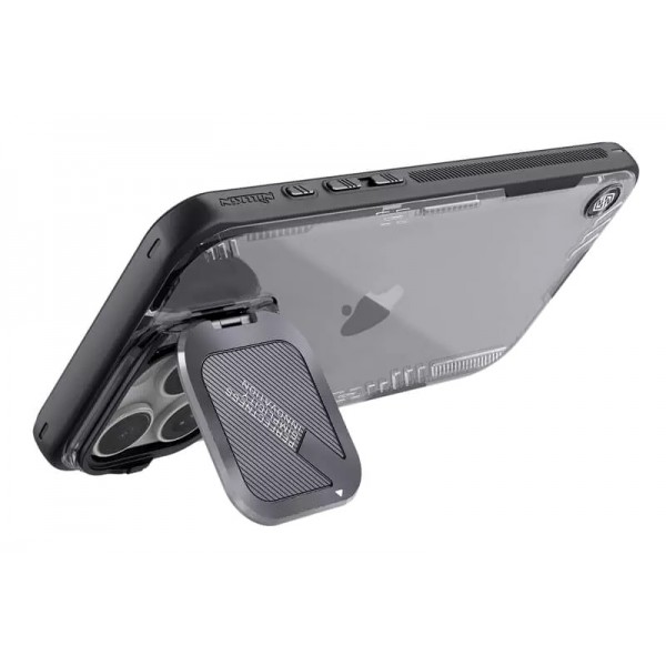 NILLKIN θήκη Iceblade Prop για iPhone 16 Pro Max, διάφανη-μαύρη - NILLKIN