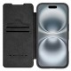 NILLKIN θήκη Qin Prop Leather για iPhone 16, δερμάτινη, μαύρη