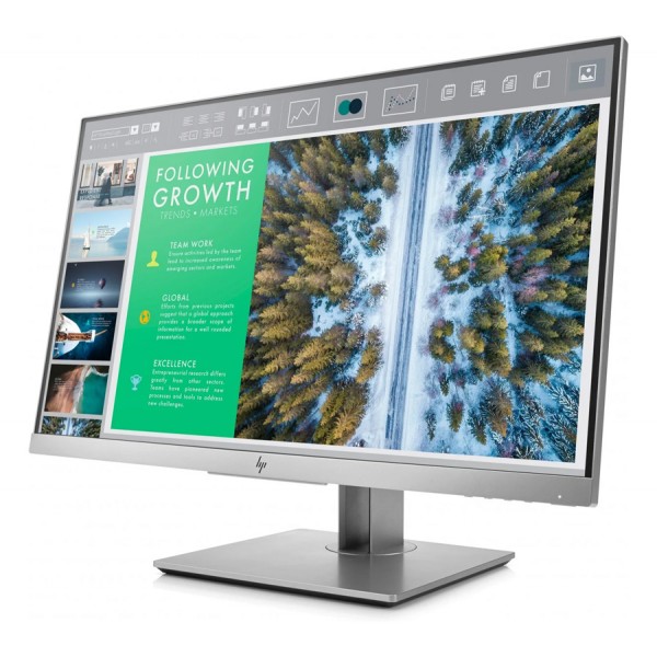 HP used οθόνη E243 IPS-LED, 23.8", Full HD, VGA/HDMI/DisplayPort, Grade B - Νέα & Ref PC