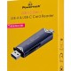 POWERTECH card reader PT-1343 για SD & micro SD, USB 3.2, 5Gbps, γκρι