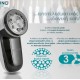 BRUNO BRN-0198 Αποχνουδωτής με ρυθμιζόμενη κεφαλή, λευκός-γκρι