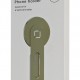POWERTECH βάση για smartphone PT-1352, μαγνητική, ασημί