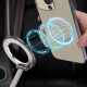 POWERTECH βάση smartphone αυτοκινήτου PT-1356 για ταμπλό, μαγνητική, μαύρη