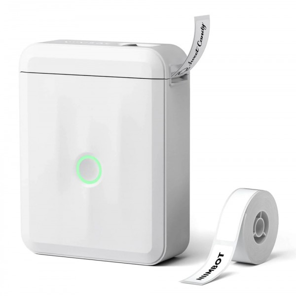 NIIMBOT smart θερμικός εκτυπωτής ετικετών D110-M, 203dpi, Bluetooth, λευκός - NIIMBOT