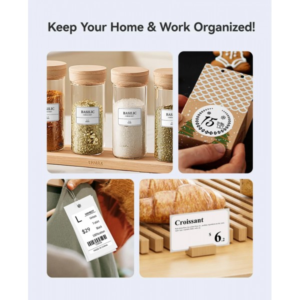 NIIMBOT smart θερμικός εκτυπωτής ετικετών B1, 203dpi, Bluetooth, μπλε