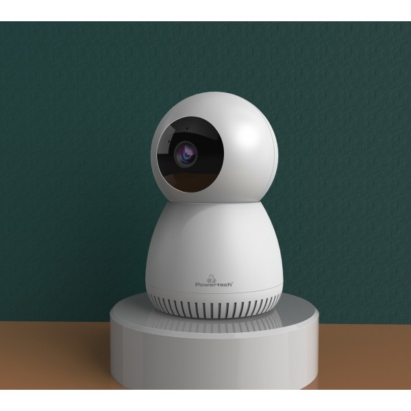 POWERTECH smart κάμερα PT-1337, 3MP, WiFi, PTZ, SD - Smart Κάμερες