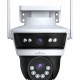 POWERTECH smart κάμερα PT-1340, 3MP, dual lens, WiFi, PTZ, SD, IP65