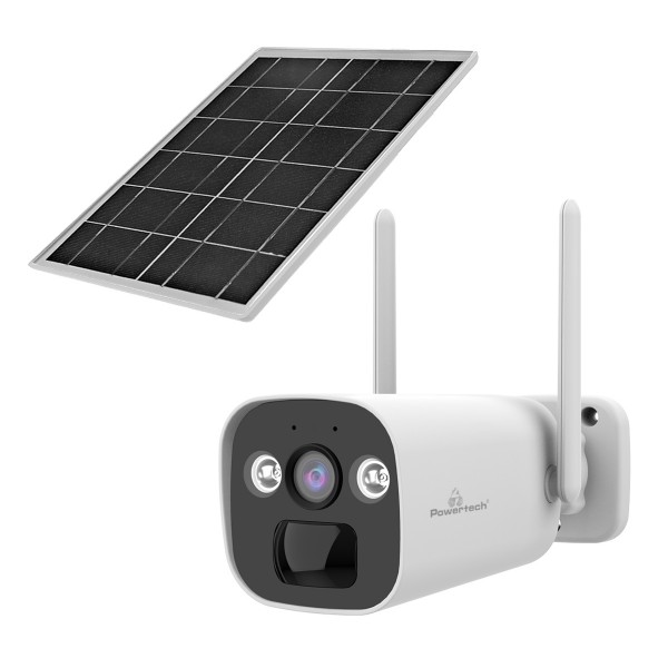 POWERTECH smart ηλιακή κάμερα PT-1335, 4MP, 4G, SD, IP66 - Smart Κάμερες