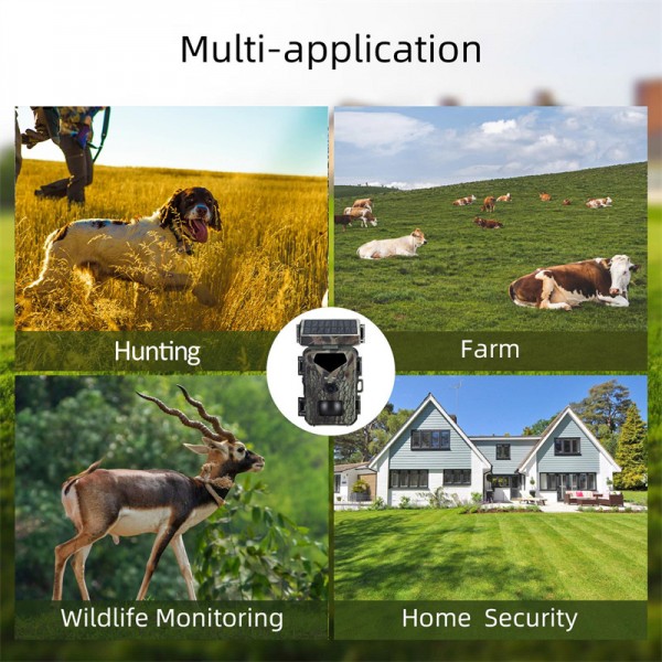 SUNTEK ηλιακή κάμερα κυνηγού MINI700, PIR, 20MP/1080p, SD, IP65 - Smart Κάμερες