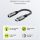 GOOBAY αντάπτορας USB-C σε 3.5mm 74056, γκρι