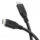 GOOBAY καλώδιο USB-C 74185, USB4, 240W, 40Gbps, 8K/60Hz, 1.8m, μαύρο