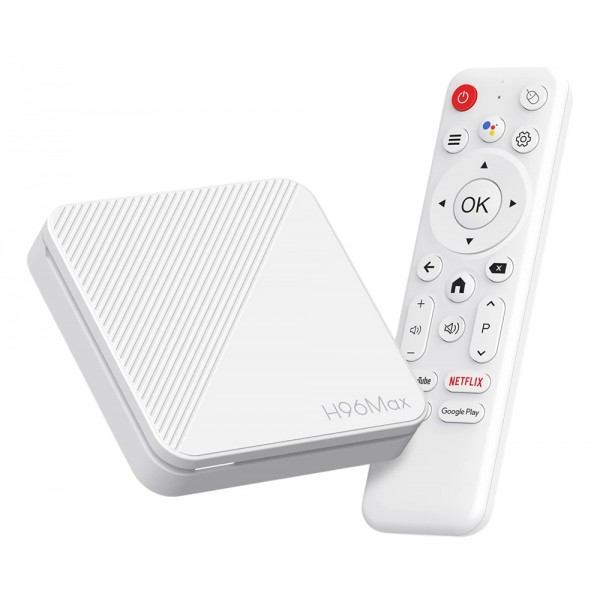 H96 MAX TV Box H313, 4K, 2/16GB, WiFi 6, Bluetooth, Android 14 - Περιφερειακά