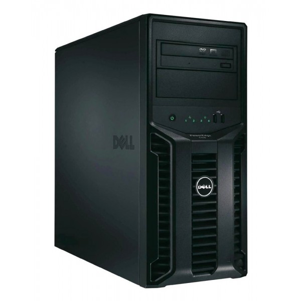 DELL PC PowerEdge T110 II Tower, Refurbished Grade A Repainted, E3-1220 V2, 8/500GB, 9500 GT, DVD, FreeDOS - Refurbished PC