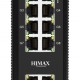 HIMAX industrial PoE switch PS1802FG-I, 8x GE PoE/2x GE/2x GF SFP θύρες, έως 1000Mbps