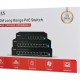 HIMAX PoE switch PS1402E-L, 4x Ethernet PoE & 2x Ethernet θύρες, έως 100Mbps