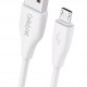 CELEBRAT καλώδιο micro USB σε USB CB-31, 3A, 480Mbps, 1m, λευκό