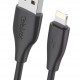CELEBRAT καλώδιο Lightning σε USB CB-31, 3A, 480Mbps, 1m, μαύρο