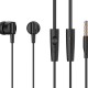 CELEBRAT earphones με μικρόφωνο G35, 3.5mm σύνδεση, 10mm, 1.2m, μαύρα