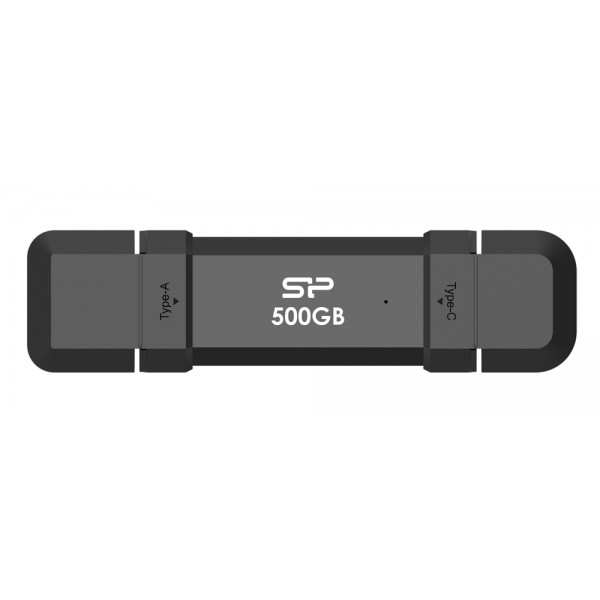 SILICON POWER εξωτερικός SSD Marvel Xtreme DS72, USB-C/USB 3.2, 500GB, μαύρο