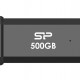 SILICON POWER εξωτερικός SSD Marvel Xtreme DS72, USB-C/USB 3.2, 500GB, μαύρο