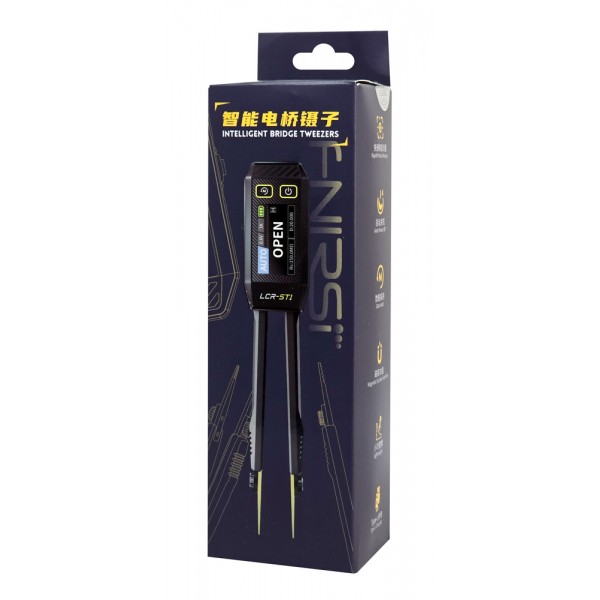 FNIRSI ψηφιακό LCR/SMD/ESR tester LCR-ST1, επαναφορτιζόμενο