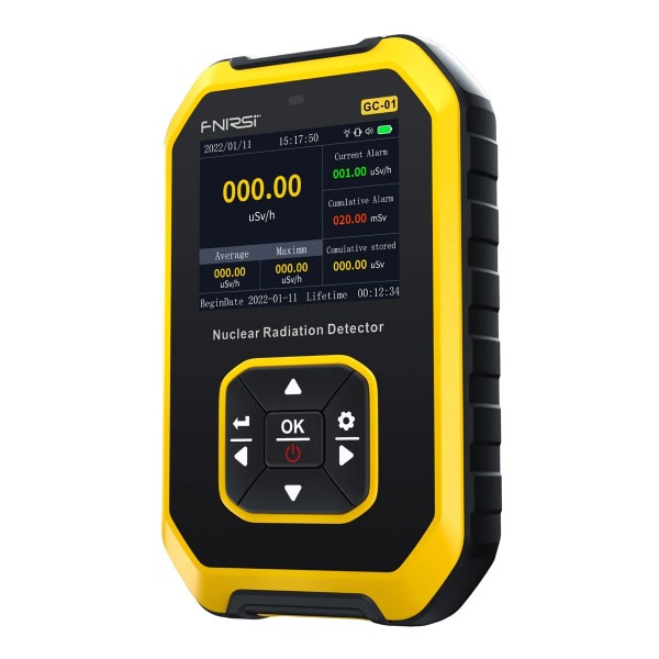 FNIRSI ψηφιακός μετρητής ακτινοβολίας GC-01, β/γ/Χ ακτίνες, επαναφορτιζόμενος - Μηχανήματα - Πολύμετρα